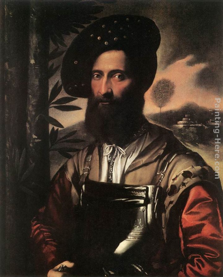 Dosso Dossi Portrait of a Warrior